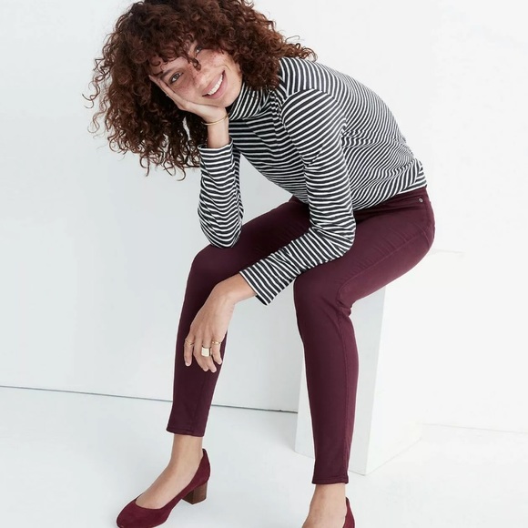 Madewell 10 inch high rise skinny 25 inch - Picture 2 of 9